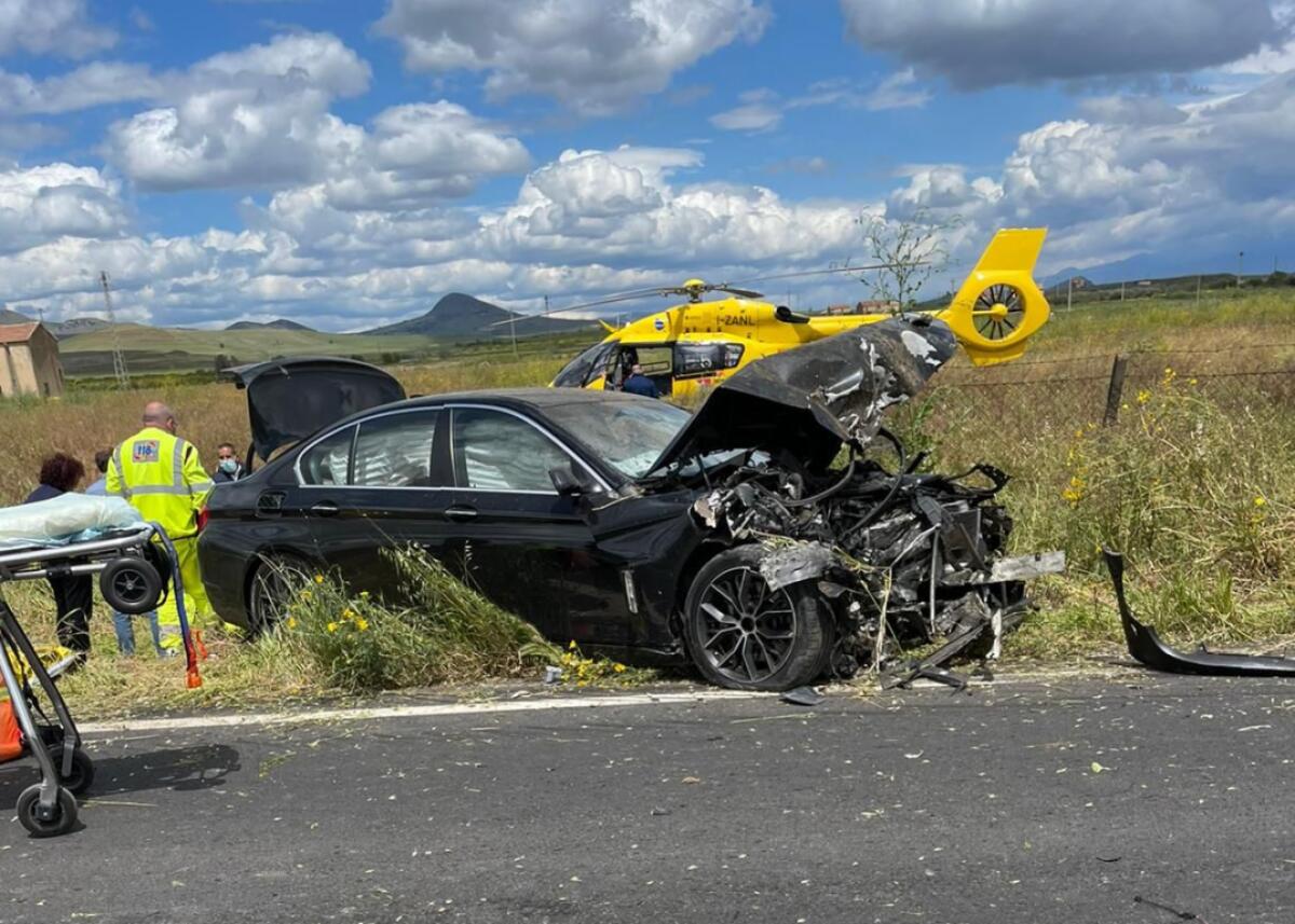 INCIDENTE MORTALE SULLA SS 288 IN TERRITORIO DI RAMACCA - 