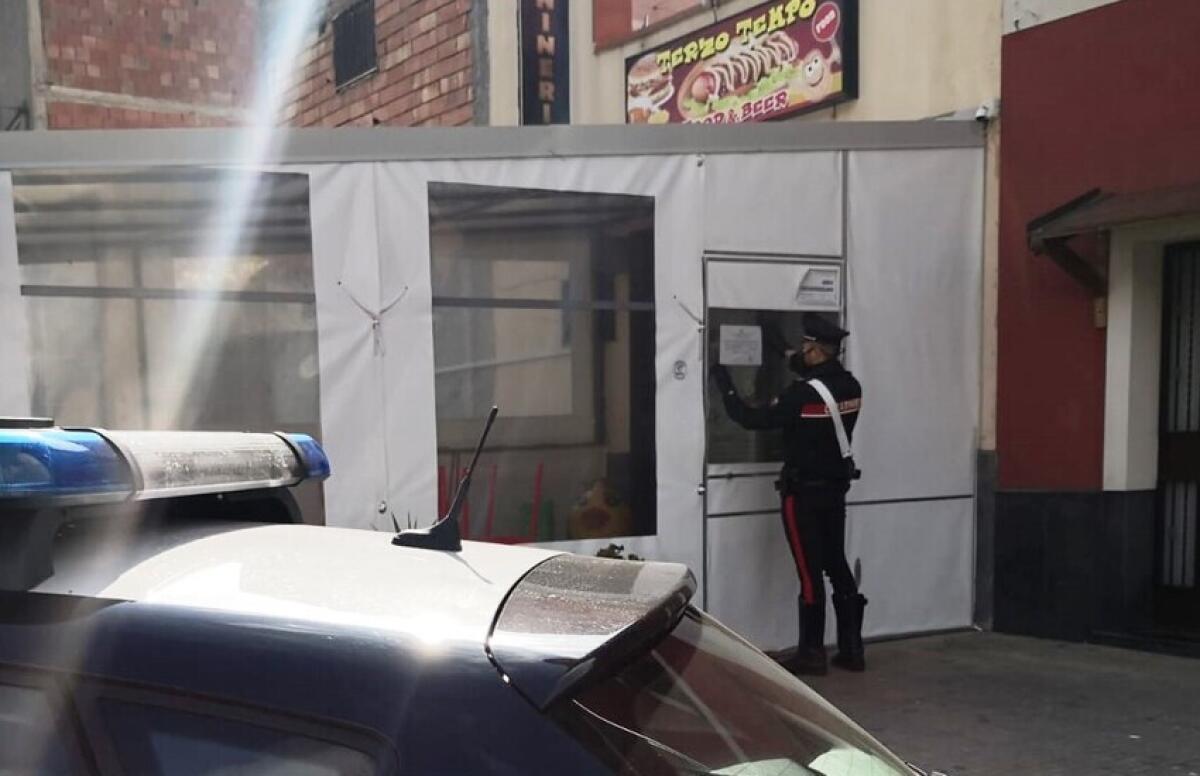 PATERNÒ. CONTROLLI ANTI COVID-19, SANZIONI PER 8 MILA EURO E CHIUSO PUB PER CINQUE GIORNI - 