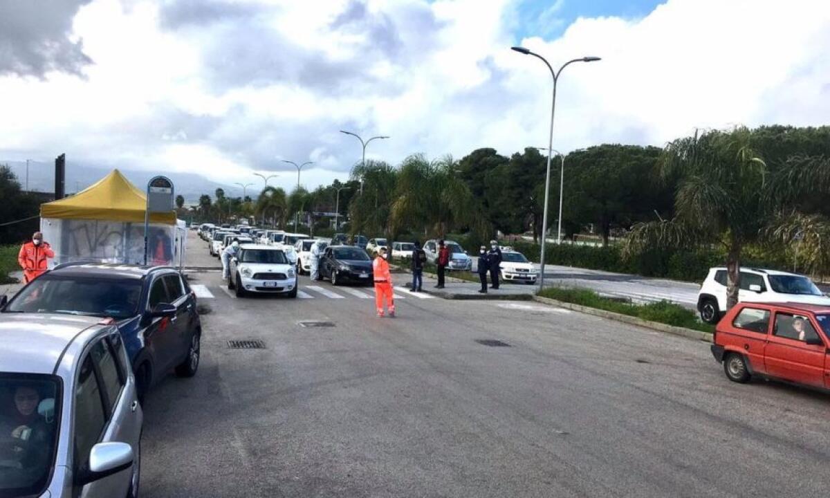 ANTICIPATO AL 30 APRILE  LO SCREENING DI MASSA ANTI COVID A PATERNO' - 