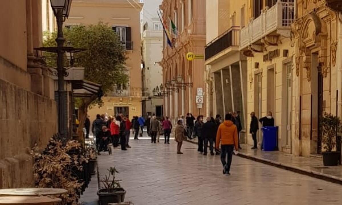 MARSALA DA OGGI IN ZONA ROSSA, FOCOLAIO DOPO  A PASQUETTA - 