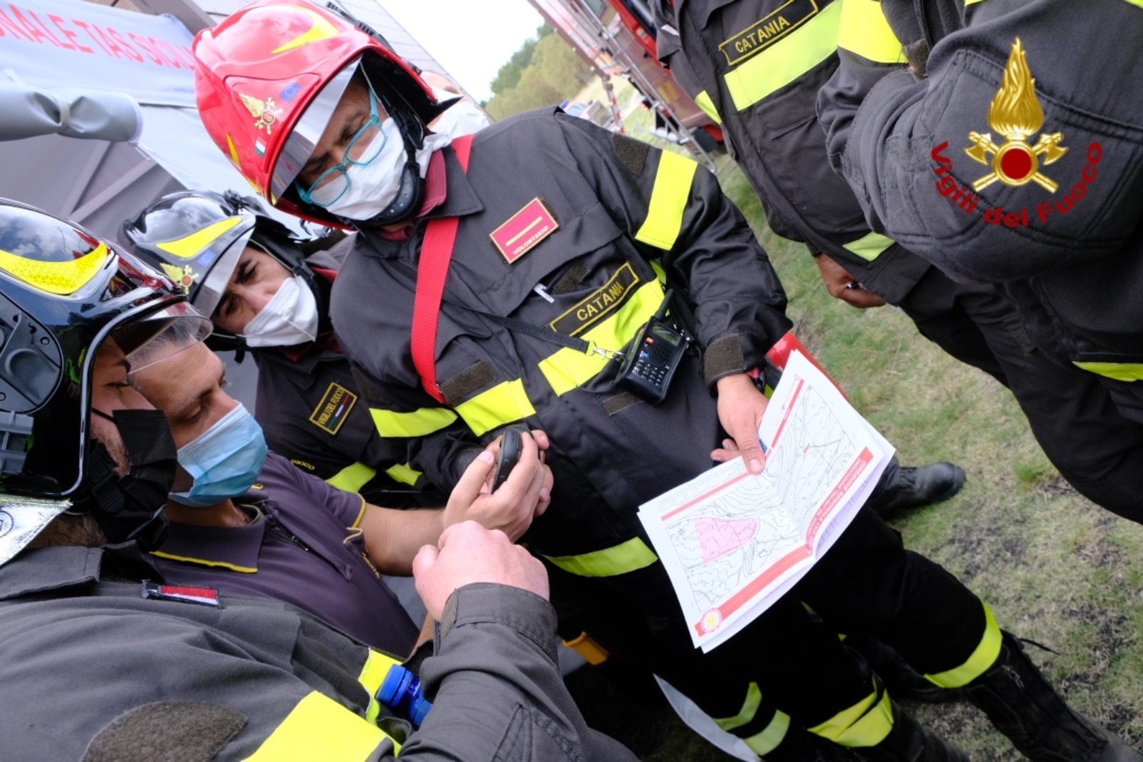 CONCLUSA L'ESERCITAZIONE DI COMUNICAZIONE IN EMERGENZA ORGANIZZATA DAI VIGILI DEL FUOCO