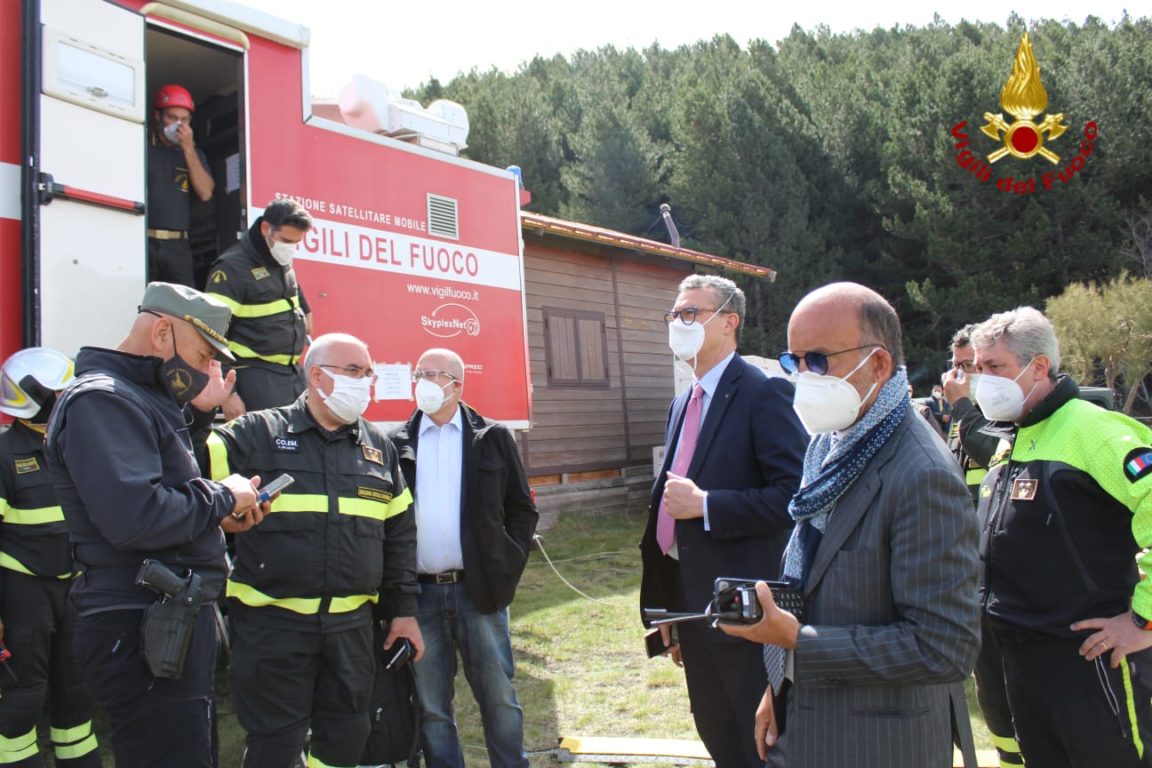 CONCLUSA L'ESERCITAZIONE DI COMUNICAZIONE IN EMERGENZA ORGANIZZATA DAI VIGILI DEL FUOCO