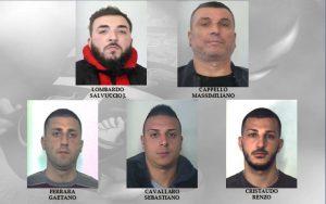 CATANIA, SPARATORIA TRA CLAN: 14 ARRESTI NOMI FOTO