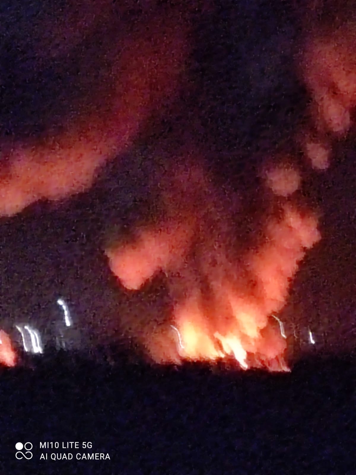 INCENDIO BRUCIA STERPAGLIE IN CONTRADA AGNELLERIA , FIAMME DANNEGGIANO AUTO E FUSTI DI OLIVE