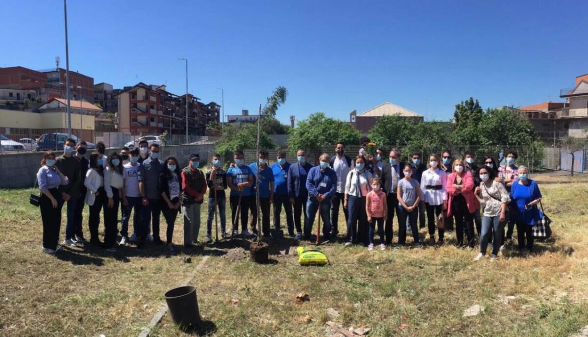 1000 ALBERI PER PATERNÒ. IERI IL PRIMO EVENTO ALLA SCALA VECCHIA - 