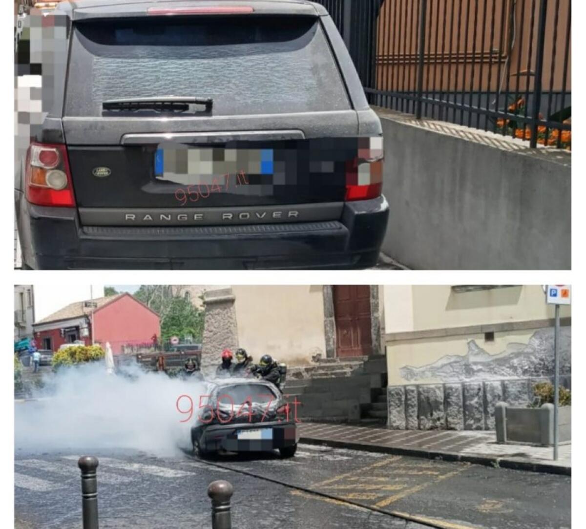 CORTO CIRCUITO DURANTE LA MARCIA, DUE AUTO A FUOCO NELLA GIORNATA DI OGGI NEL COMPRENSORIO - 