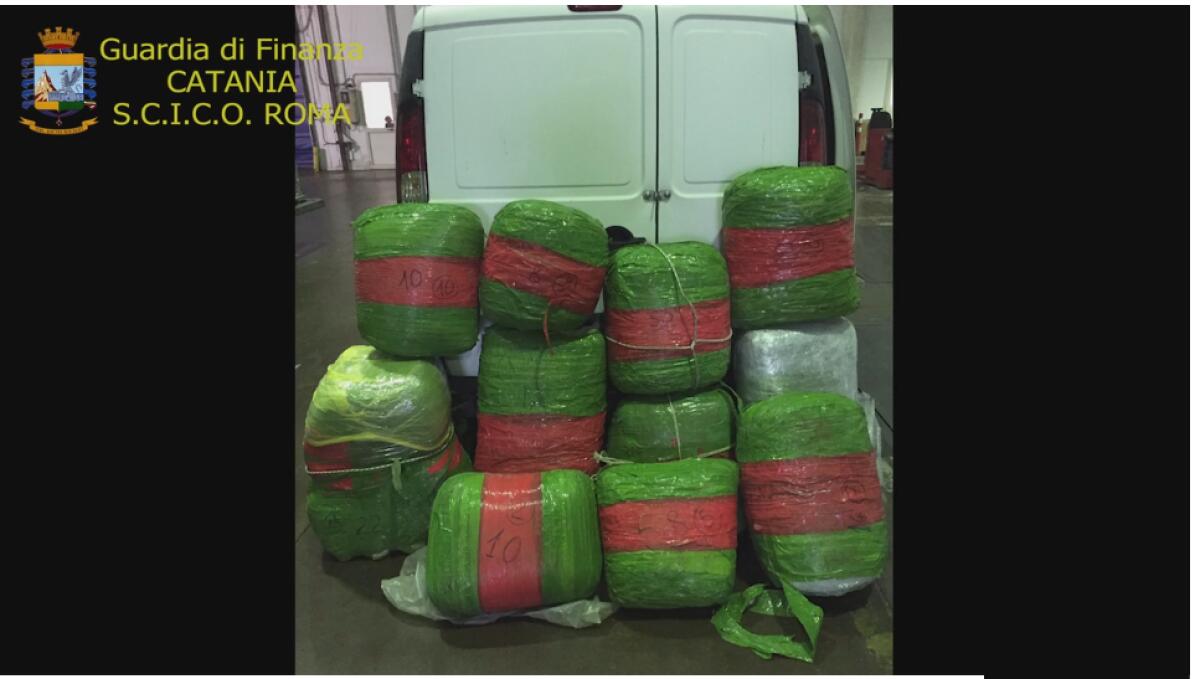 STRONCATO CARTELLO DELLA DROGA . 13 ORDINANZE DI CUSTODIA CAUTELARE. SEQUESTRATI 365 KG DI SOSTANZE STUPEFACENTI TRA BELPASSO, MISTERBIANCO E  MESSINA - 