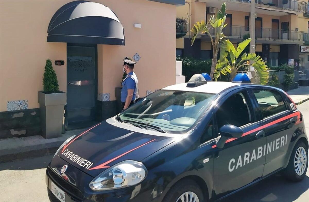 ACIREALE (CT). IN QUARANTA FESTEGGIAVANO UN BATTESIMO: LOCALE CHIUSO, PARTECIPANTI SANZIONATI        - 