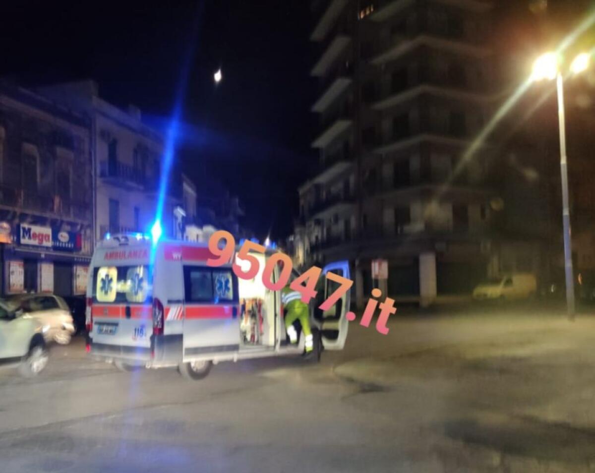 PATERNÒ: RISSA IN PIENO CENTRO IERI SERA. FERITI. - 
