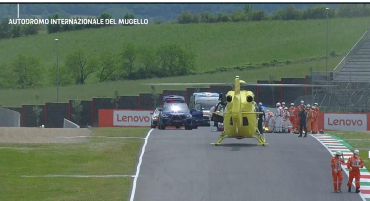 MOTO 3: TERRIBILE INCIDENTE NELLE QUALIFICHE, PILOTA IN GRAVI CONDIZIONI - 