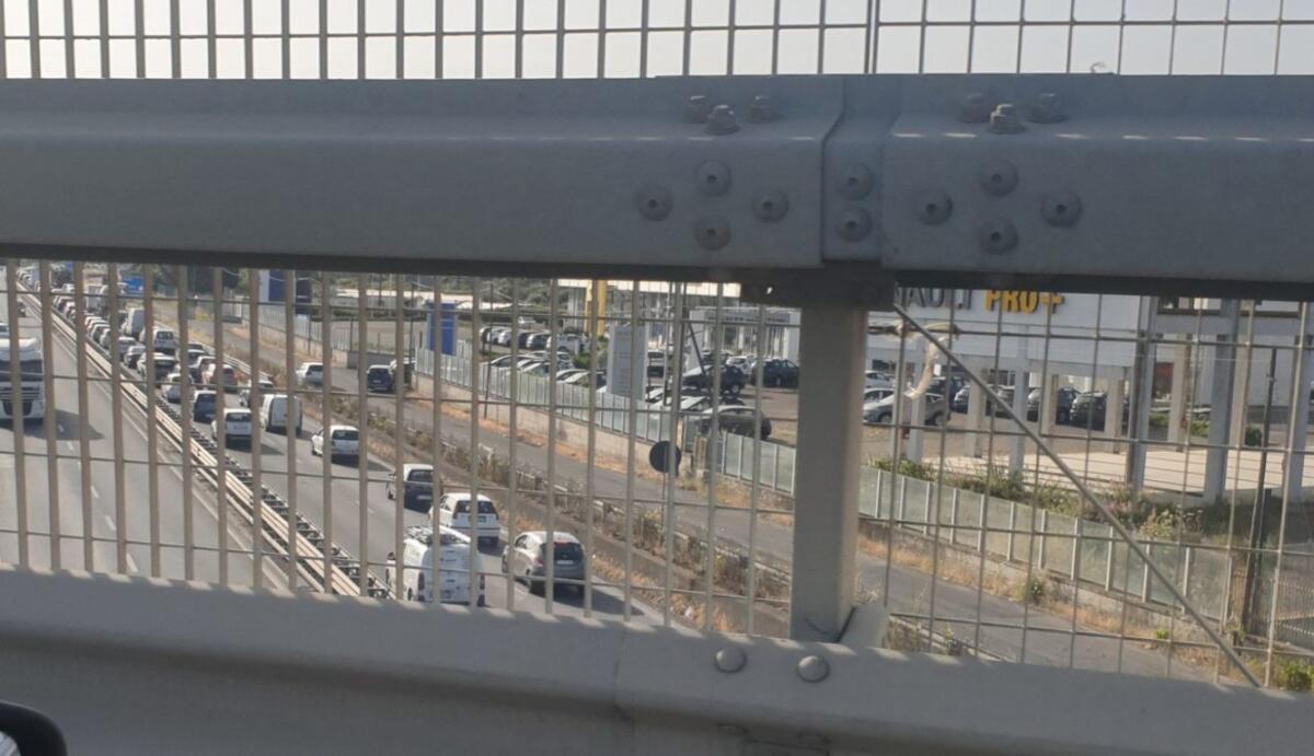 CONTINUANO I LAVORI SULLA SS121, LUNGHISSIME CODE DIREZIONE CATANIA - 