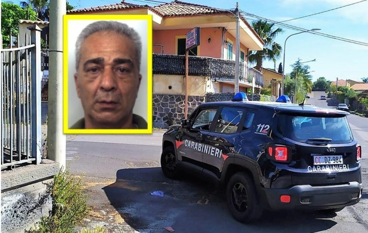 VIAGRANDE. RICERCATO DA ANNI PER RAPINA E SEQUESTRO DI PERSONA:  CATTURATO IN STRADA MENTRE CONVERSA - 