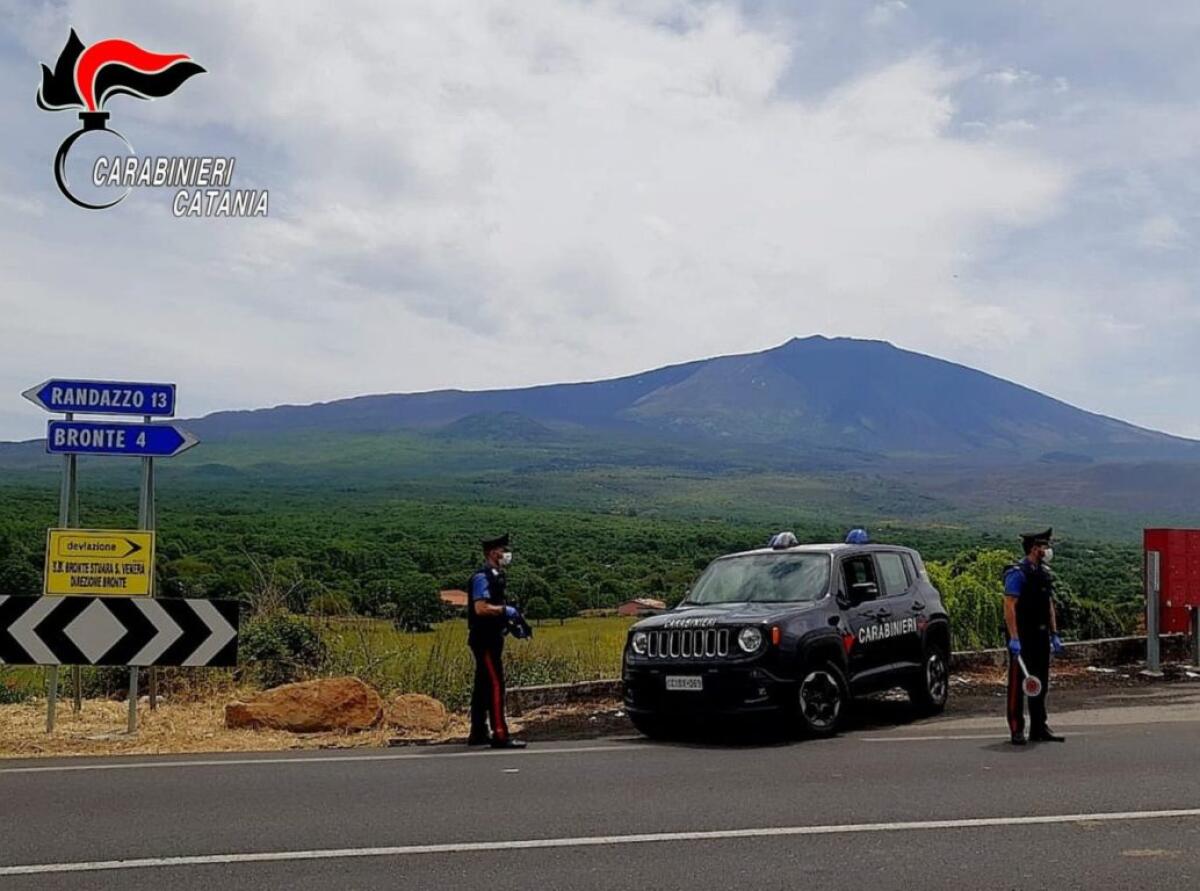 BRONTE. CONTROLLO STRAORDINARIO DEL TERRITORIO: UN MINORENNE DENUNCIATO PER DROGA - 