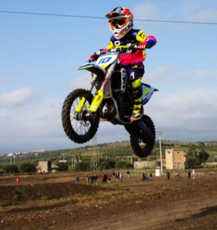 IL GIOVANE CAMPIONE PATERNESE MATTIA BORZI' CAMPIONE REGIONALE MOTOCROSS