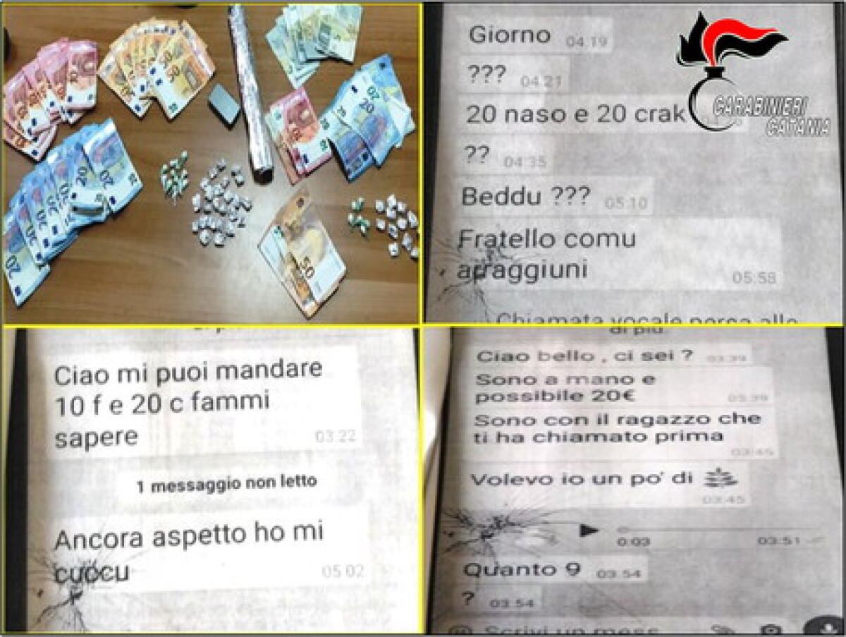 CATANIA: VENDEVA LA PROPRIA “MERCE” CON ORDINAZIONI SU WHATSAPP, ARRESTATO - 