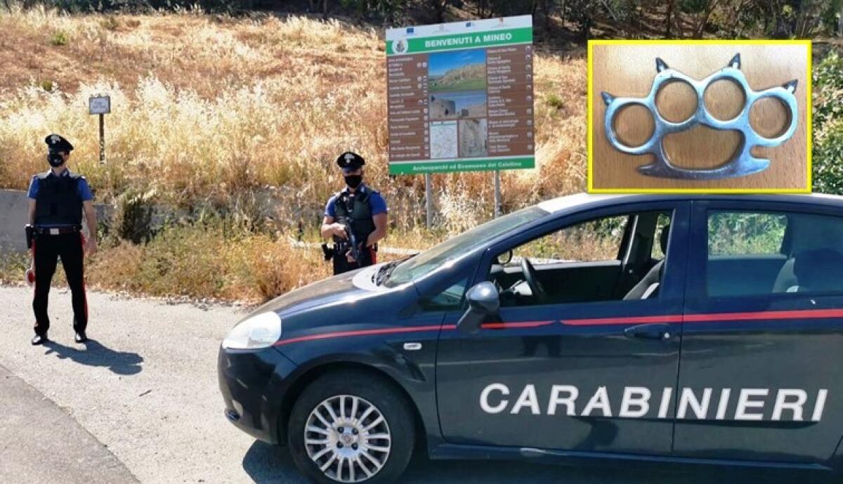 MINEO. TENEVA PER “DIMENTICANZA” UN TIRAPUGNI NEL BORSELLO: DENUNCIATO - 