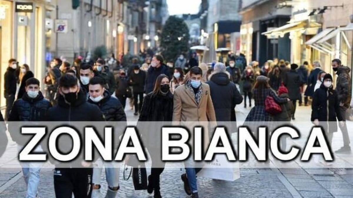 DA DOMANI  13 REGIONI SU 21 IN ZONA BIANCA, PIÙ DELLA METÀ DEGLI ITALIANI - 