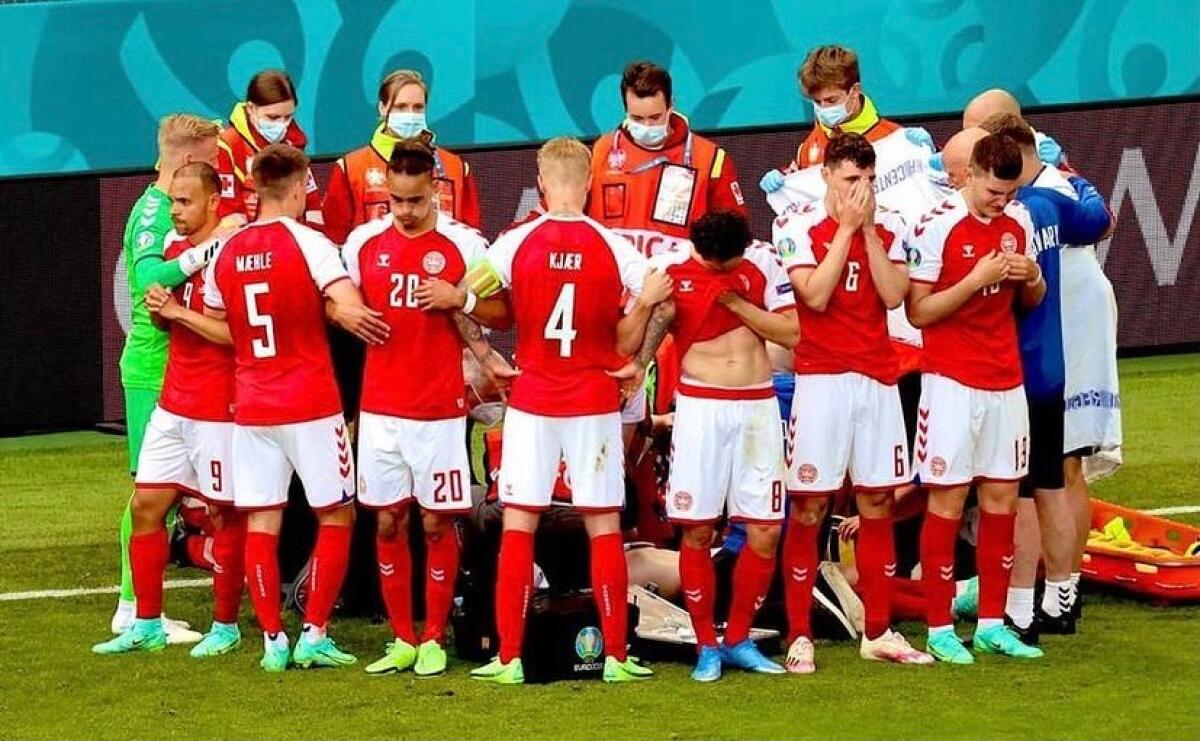 UEFA: "ERIKSEN È COSCIENTE IN OSPEDALE - 