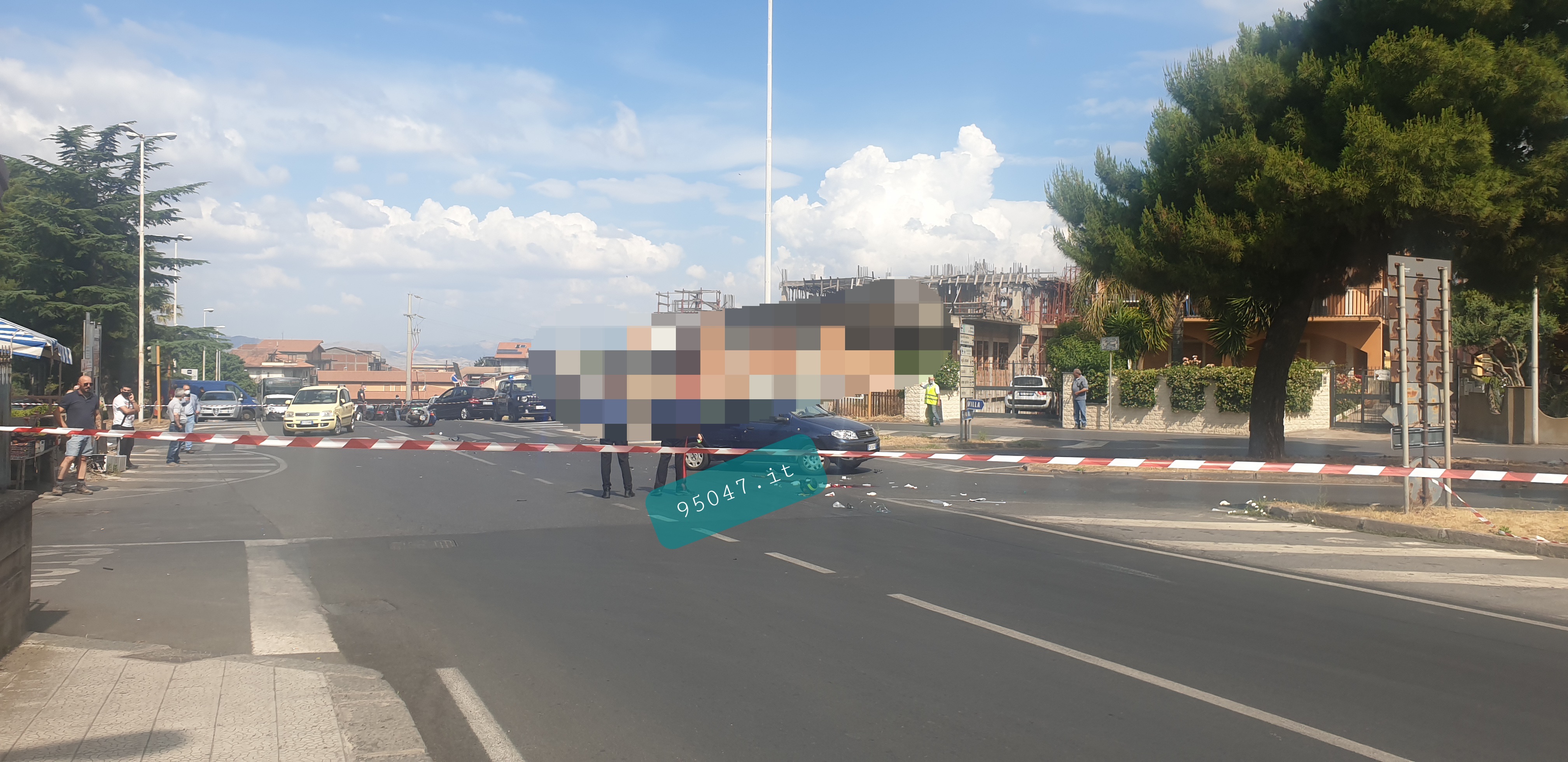 TRAGICO INCIDENTE A SANTA MARIA DI LICODIA, MORTO 20ENNE