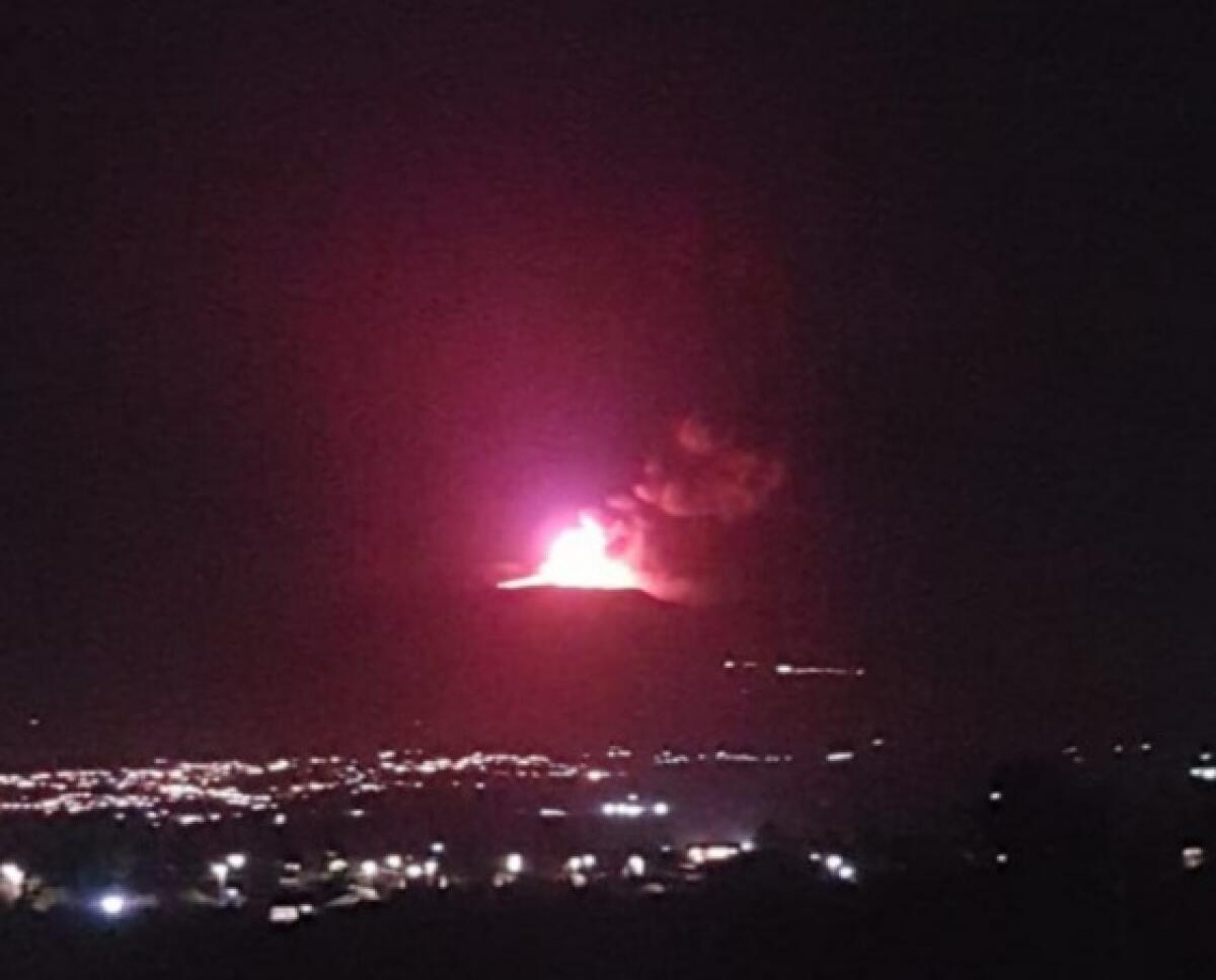 ETNA: NUOVO PAROSSISMO NELLA NOTTE - 