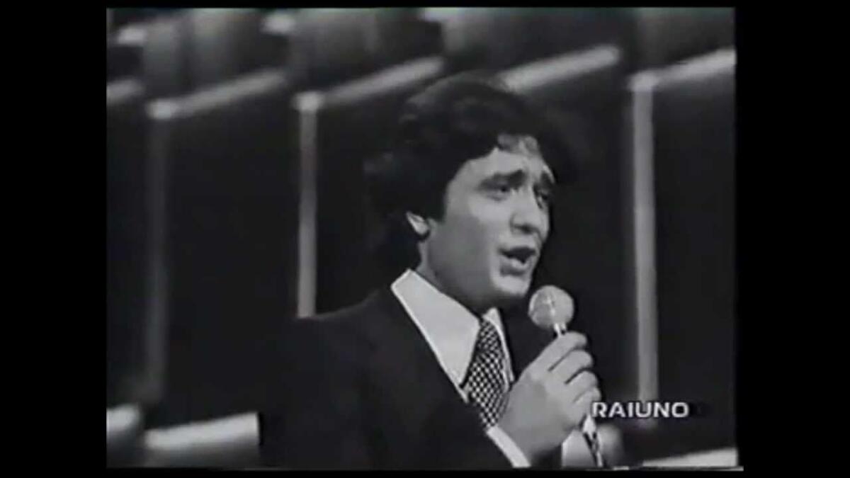 E' MORTO GIANNI NAZZARO, IL CANTANTE AVEVA 72 ANNI - 