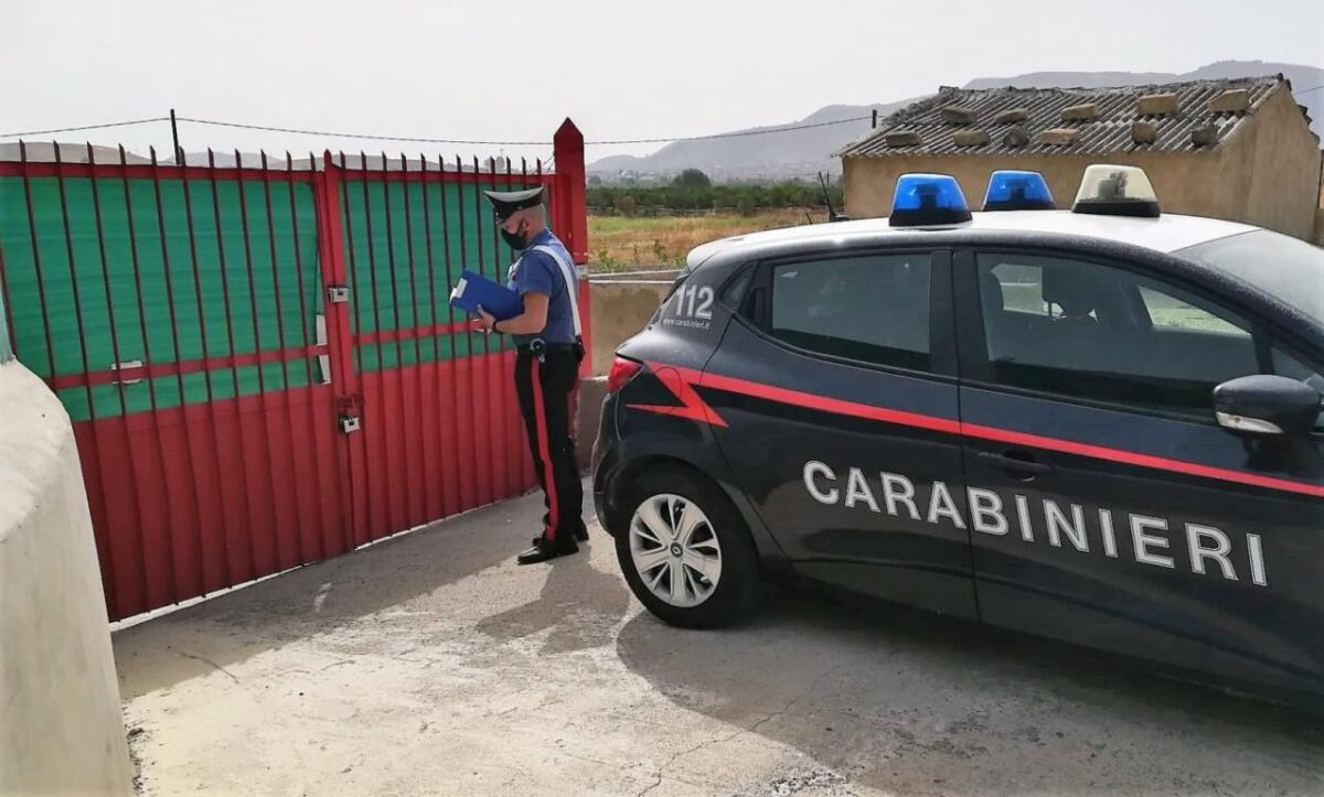PALAGONIA, MANDA OPERAIO A LAVORARE NEL TERRENO CHE GLI ERA APPENA STATO CONFISCATO: DENUNCIATI - 