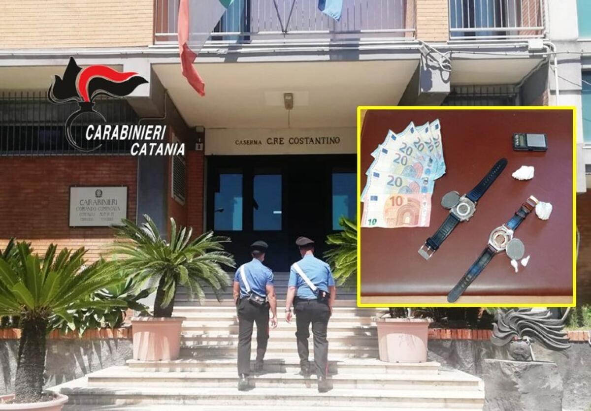 ACIREALE, AL POLSO PORTAVA UN OROLOGIO “STUPEFACENTE”: ARRESTATO - 