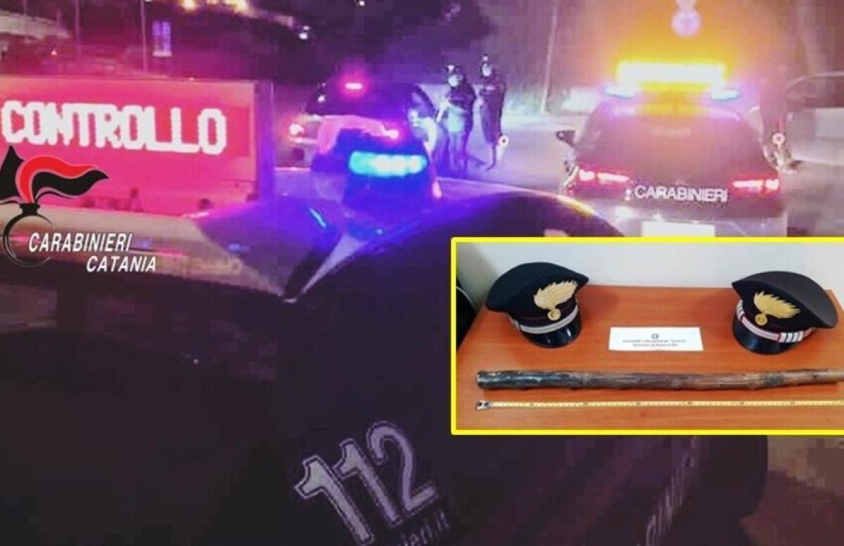 CONTROLLI DEI CARABINIERI NELLA MOVIDA DI PATERNO' E BIANCAVILLA - 