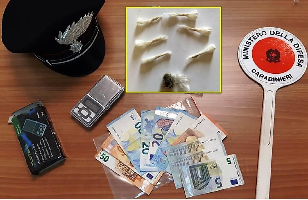 PIEDIMONTE ETNEO. CONSEGNAVA DEL PANE STUPEFACENTE:  ARRESTATO PUSHER-FATTORINO - 