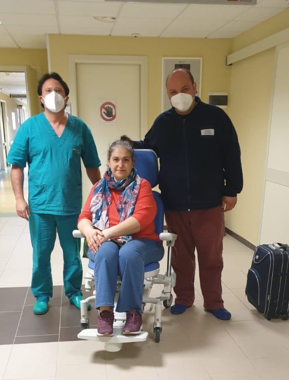 COVID: IL GRAZIE DI UNA PAZIENTE PATERNESE AGLI OPERATORI SANITARI