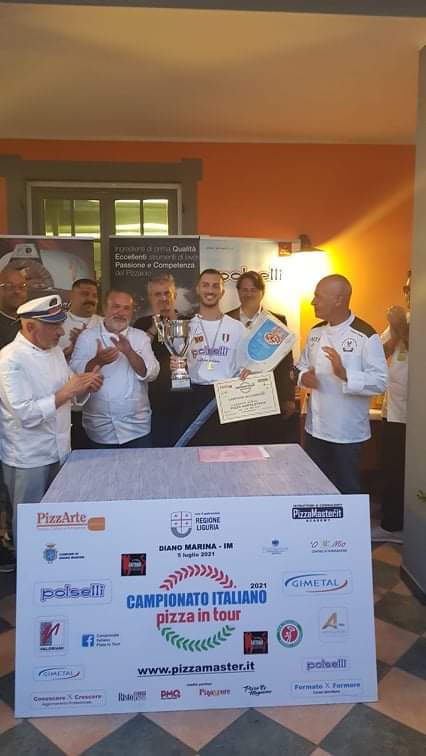 SUCCESSO PER IL PATERNESE  VINCENZO SCALISI AL CAMPIONATO ITALIANO DI PIZZA 2021