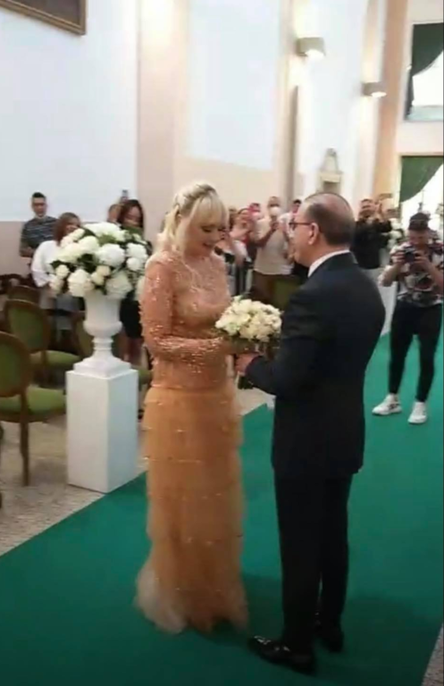 GIANNI CELESTE CONVOLA A NOZZE CON ANNA STEFANIA – LE FOTO