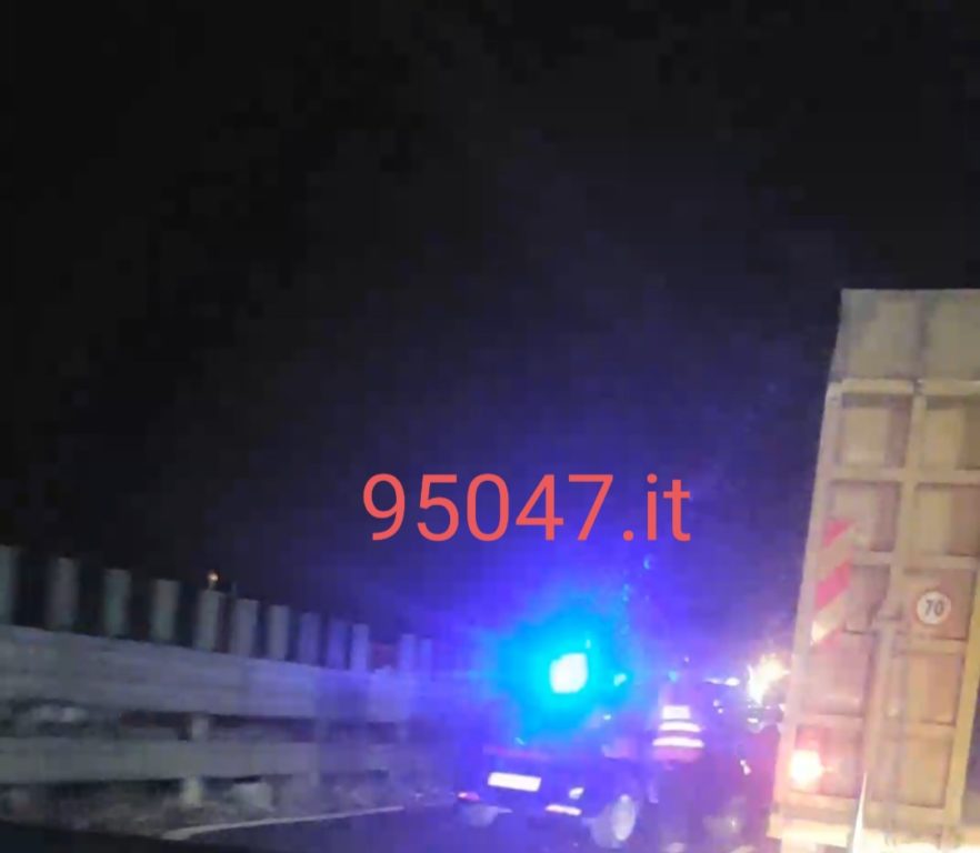 TAMPONAMENTO SULLA SS121 IN TERRITORIO DI MISTERBIANCO