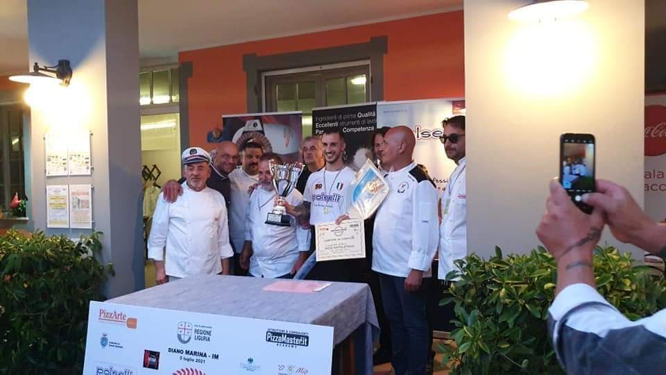 SUCCESSO PER IL PATERNESE  VINCENZO SCALISI AL CAMPIONATO ITALIANO DI PIZZA 2021