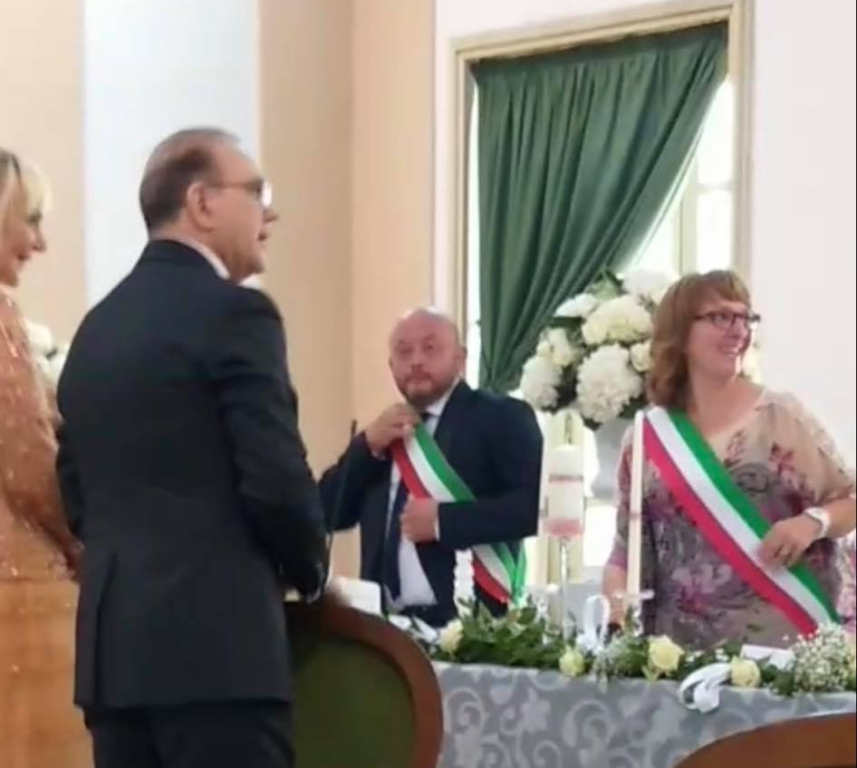 GIANNI CELESTE CONVOLA A NOZZE CON ANNA STEFANIA – LE FOTO