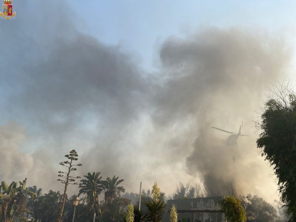 CATANIA: IL GIORNO DOPO GLI INCENDI E LA CONTA DEI DANNI