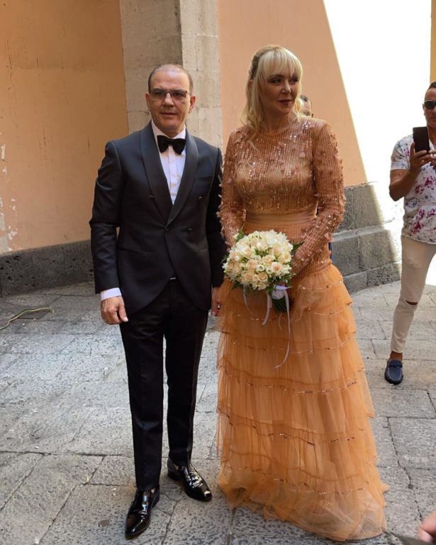 GIANNI CELESTE CONVOLA A NOZZE CON ANNA STEFANIA – LE FOTO