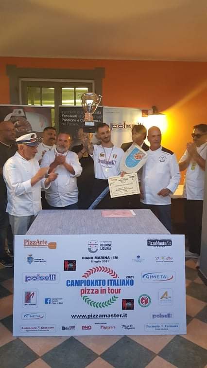 SUCCESSO PER IL PATERNESE  VINCENZO SCALISI AL CAMPIONATO ITALIANO DI PIZZA 2021
