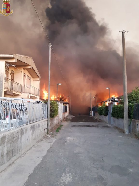 CATANIA: IL GIORNO DOPO GLI INCENDI E LA CONTA DEI DANNI