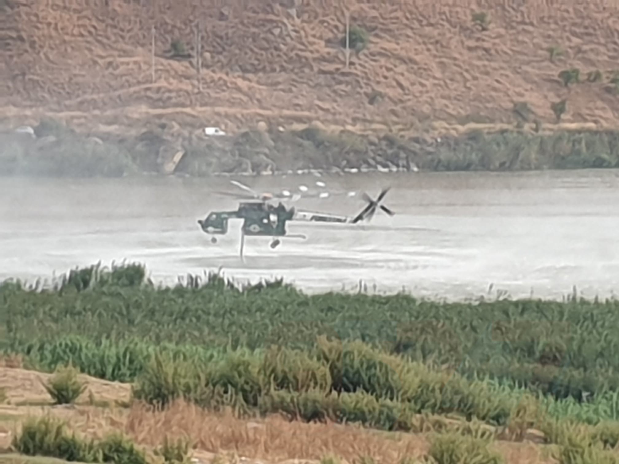 VASTO INCENDIO A PONTE BARCA - FOTO E VIDEO