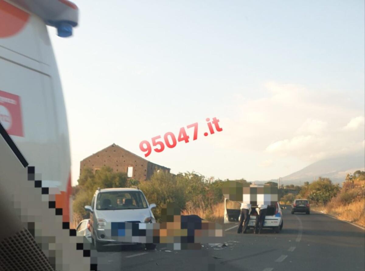 PATERNÒ. INCIDENTE SULLA SP 229/II - 