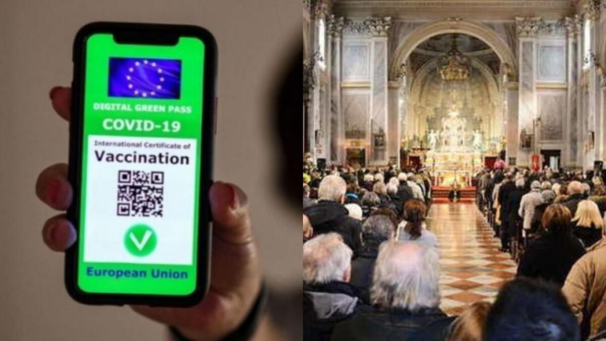 LA CEI: PER ANDARE A MESSA NON È RICHIESTO IL GREEN PASS - 