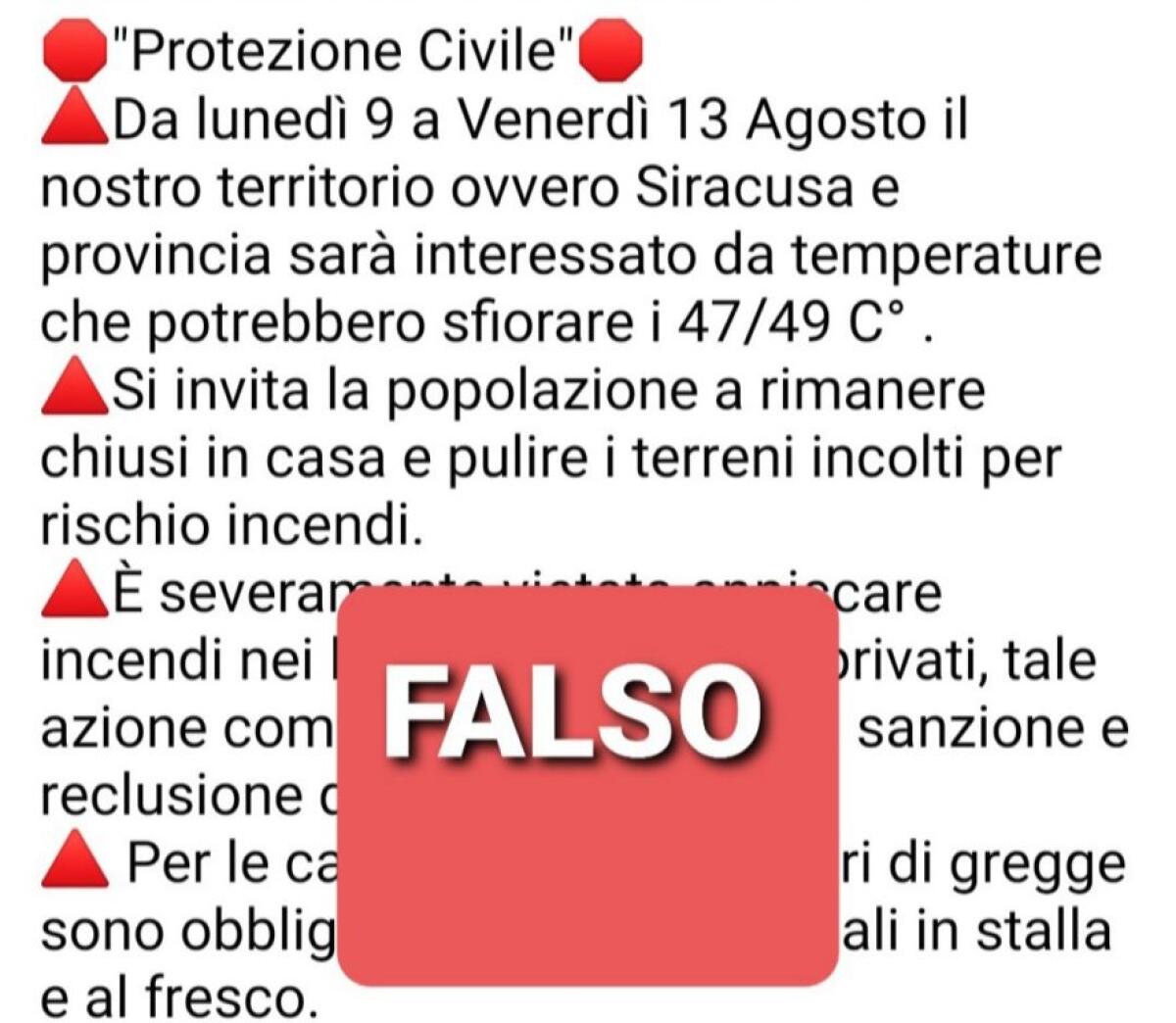 IL MESSAGGIO FAKE DELLA PROTEZIONE CIVILE DIVENTA VIRALE,  ECCO L'AVVISO VERO EMESSO IERI SERA - 