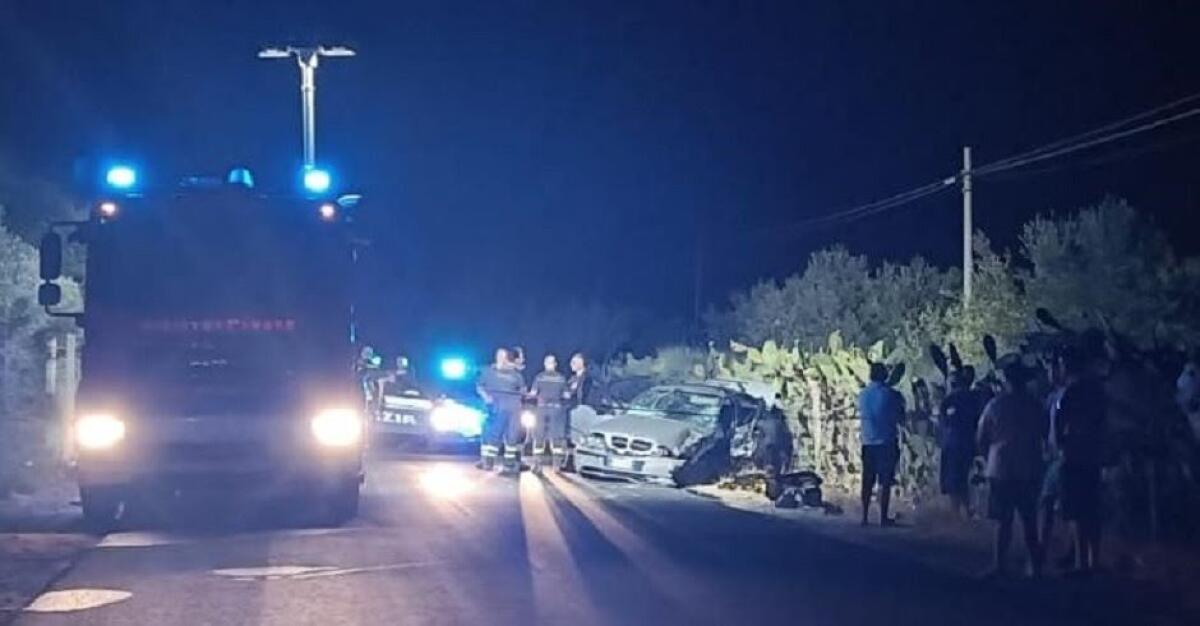 TRAGEDIA NEL RAGUSANO, MORTO 28ENNE, STAVA RIENTRANDO DALLA FESTA DI ADDIO AL CELIBATO. SI SAREBBE SPOSATO DOMANI - 
