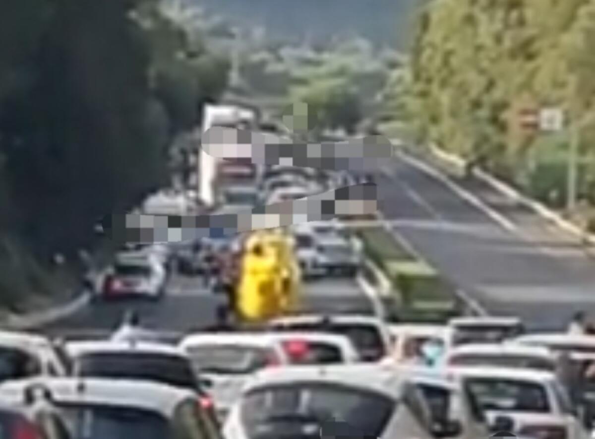 AGGIORNAMENTO.INCIDENTE SULL'A18, CENTAURO IN CODICE ROSSO - 