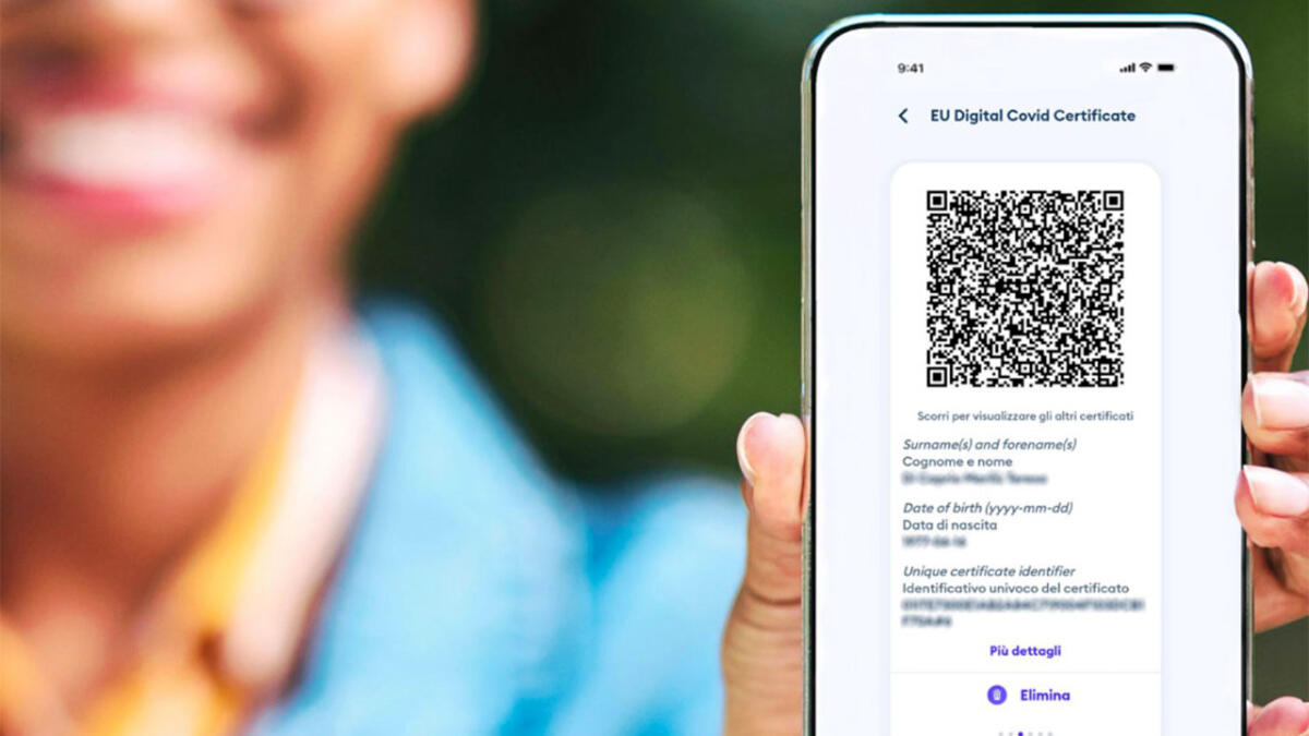 COVID, ESPERTI TOOTHPIC: "NON PUBBLICARE SUI SOCIAL QR CODE GREEN PASS"QR CODE GREEN PASS - 