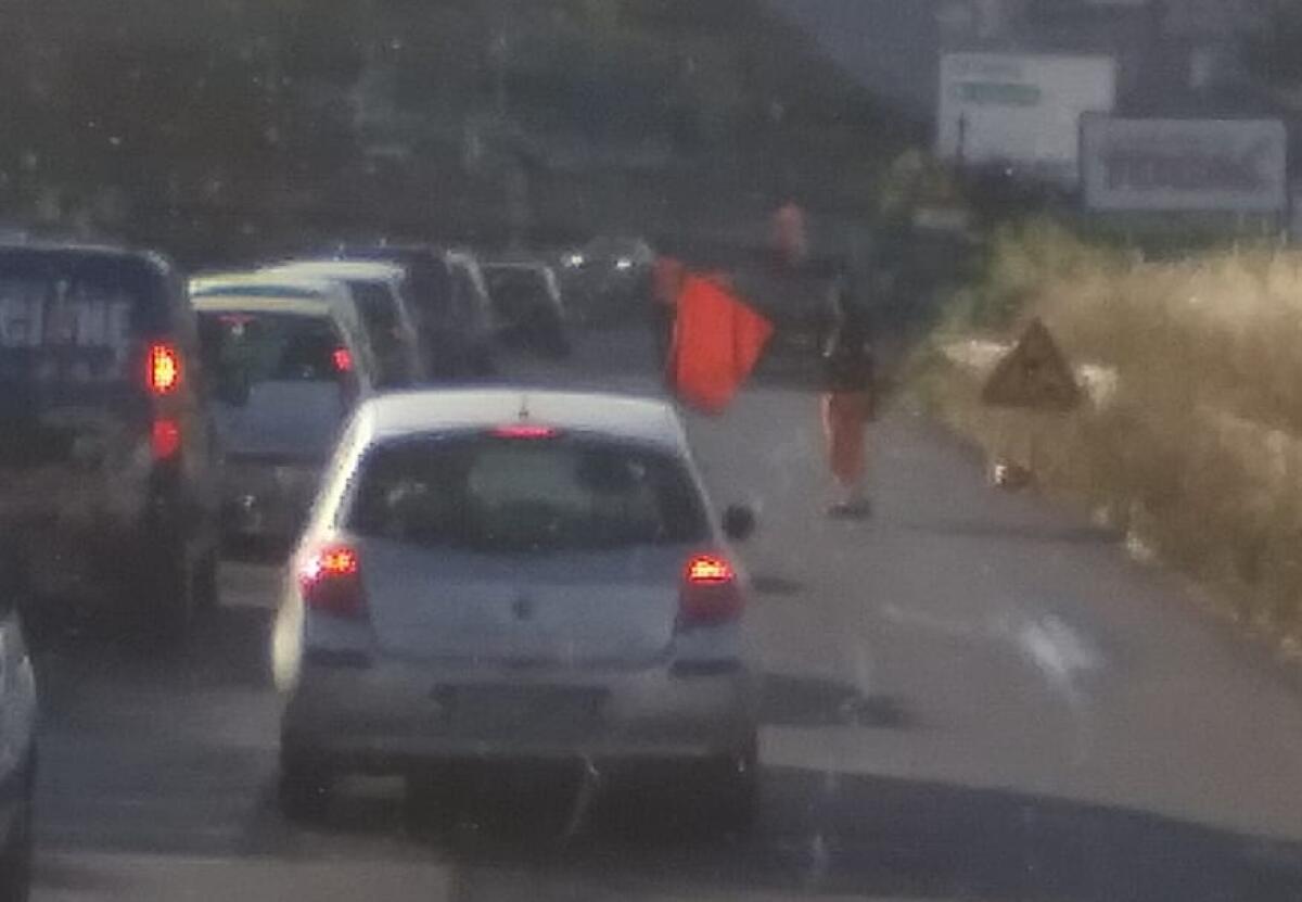 CATANIA, AL VIA NUOVO CANTIERE TRA GLI SVINCOLI DI SAN GIOVANNI GALERMO E MISTERBIANCO, RALLENTAMENTI - 