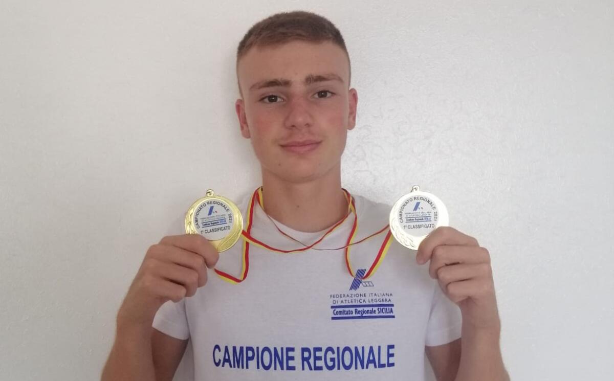 ATLETICA LEGGERA: DOPPIETTA REGIONALE PER IL MOTTESE SALVATORE CANGEMI - 