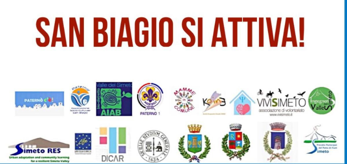 SAN BIAGIO SI ATTIVA! PROCESSO DI CO-PROGETTAZIONE CIVICA DEL QUARTIERE SAN BIAGIO DI PATERNÒ - 