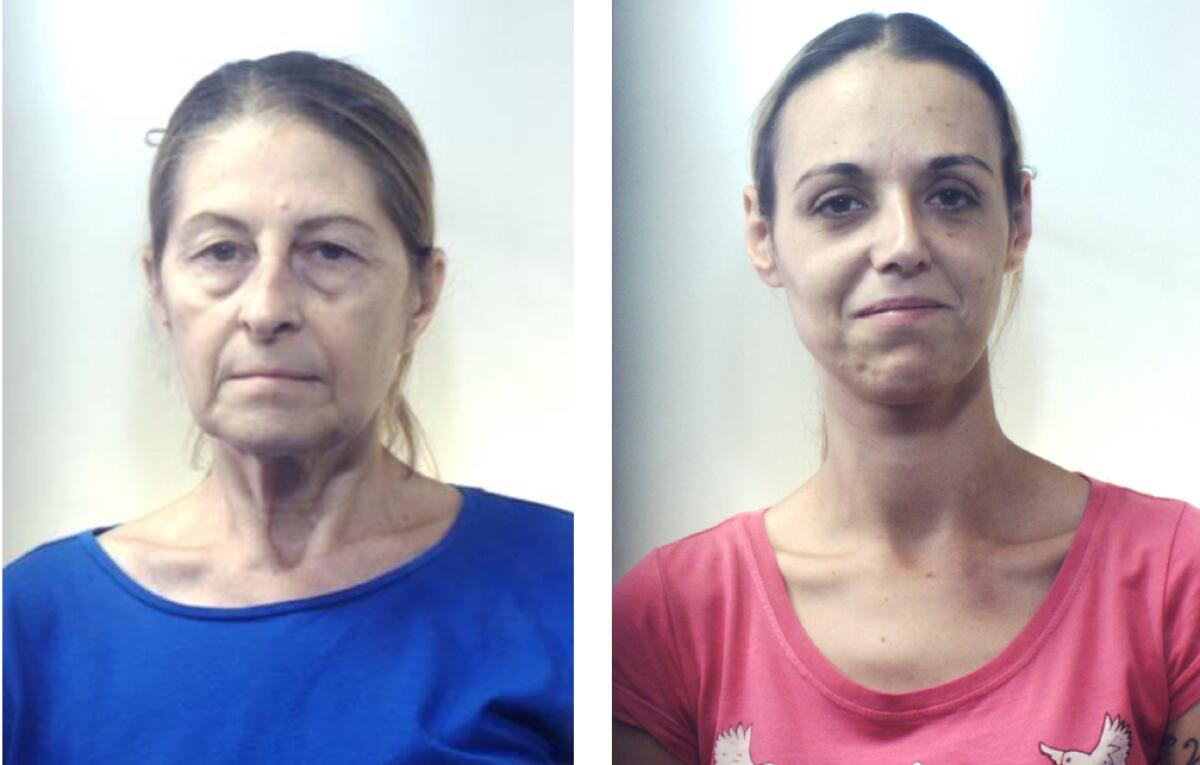 IN CARCERE PER ASSOCIAZIONE MAFIOSA ED ESTORSIONE LA MOGLIE  E LA NUORA DEL BOSS - 